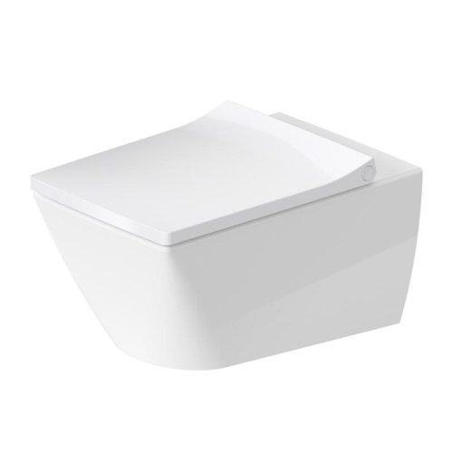 Унитаз подвесной с крышкой Duravit Viu Rimless, 57x37 (2511090000 0021190000) Купить Унитаз подвесной с крышкой Duravit Viu Rimless, 57x37 (2511090000 0021190000) в Киеве vannaja.kiev.ua