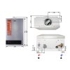Купить Колонка газовая дымоходная Thermo Alliance JSG20-10ETP18 10 л Silver JSG2010ETP18SILVER в Киеве vannaja.kiev.ua
