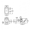 Купить 38772001 + A34H47C000/A34647L000 +А80148200U Инсталляция GROHE Rapid SL 38772001 кнопка смыва хром + унитаз ROCA Gap подвесной A34H47C000/A34647L000 белый с сиденьем SoftClose А80148200U в Киеве vannaja.kiev.ua