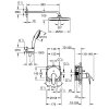 Душевые системы скрытого монтажа в Украине Grohe 25288000 Eurosmart OHM, круглая 250 обычный кран Купить Душевые системы скрытого монтажа в Украине Grohe 25288000 Eurosmart OHM, круглая 250 обычный кран в Киеве vannaja.kiev.ua