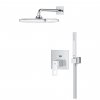 Купить Скрытая душевая система Еврокуб Гроэ 25289000 Grohe Eurocube Tempesta 250 Cube хроне в Киеве vannaja.kiev.ua