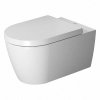 Купить Унитаз подвесной с крышкой Duravit Me by Starck rimless, белый (2529090000_0020090000) в Киеве vannaja.kiev.ua