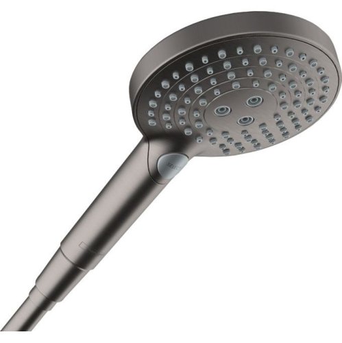 Купить Ручной душ Hansgrohe Raindance Select S PowderRain 120 3jet P, Brushed Black Chrome (26014340) в Киеве vannaja.kiev.ua