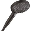 Купить Ручной душ Hansgrohe Raindance Select S PowderRain 120 3jet P, Matt Black (26014670) в Киеве vannaja.kiev.ua