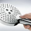 Купить Ручной душ белый матовый 120 мм круглый Hansgrohe 26014700 Raindance Select S PowderRain 3jet, Matt White в Киеве vannaja.kiev.ua
