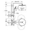 Купить Душевая система GROHE 26075 EUPHORIA XXL SYSTEM 310 26075000 в Киеве vannaja.kiev.ua