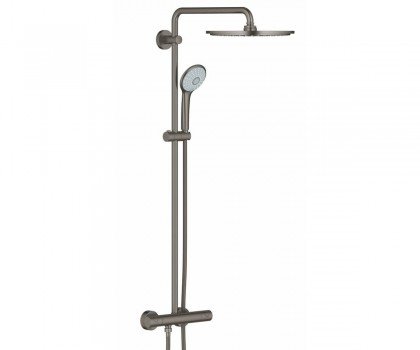 Купити Продаж душових систем Grohe 26075AL0 Euphoria 310 поворотна з термостатом графіт матовий в Києві vannaja.kiev.ua