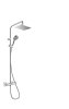 Showerpipe 230 1jet EcoSmart с термостатом Душевая система Hansgrohe Vernis Shape 26097000 Купить Showerpipe 230 1jet EcoSmart с термостатом Душевая система Hansgrohe Vernis Shape 26097000 в Киеве vannaja.kiev.ua