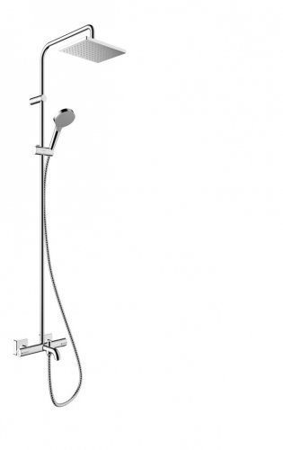Купити Showerpipe 230 1jet EcoSmart з термостатом для ванни в Києві vannaja.kiev.ua