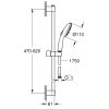 розпилювач чорний купити зі стійкою та шлангом Grohe 261622433 Tempesta 110 Душовий гарнітур 2 режими Купити розпилювач чорний купити зі стійкою та шлангом Grohe 261622433 Tempesta 110 Душовий гарнітур 2 режими в Києві vannaja.kiev.ua