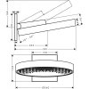 Верхній душ Hansgrohe 26230 Rainfinity 360 мм 26230000 Купити Верхній душ Hansgrohe 26230 Rainfinity 360 мм 26230000 в Києві vannaja.kiev.ua