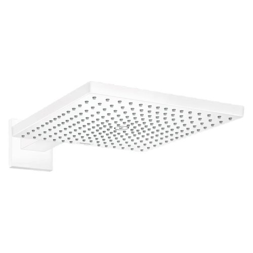Купить Верхний душ Hansgrohe Raindance Select E 300 1jet Air с держателем 390 мм, EcoSmart 9 л/мин, Matt White (26239700) в Киеве vannaja.kiev.ua