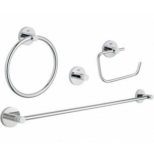 Набор аксессуаров Grohe Essentials 40823001 Купить Набор аксессуаров Grohe Essentials 40823001 в Киеве vannaja.kiev.ua
