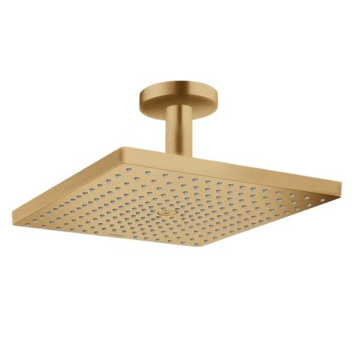 Купить Верхний душ Hansgrohe Raindance Select E 300 1jet Air EcoSmart с потолочным держателем, Brushed Bronze (26251140) в Киеве vannaja.kiev.ua