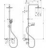 Душевая система Hansgrohe 26276000 с термостатом Vernis Blend Showerpipe хром 26276 Купить Душевая система Hansgrohe 26276000 с термостатом Vernis Blend Showerpipe хром 26276 в Киеве vannaja.kiev.ua