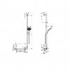 Купити Душовий набір HANSGROHE RAINDANCE SELECT S 120 26326400 в Києві vannaja.kiev.ua