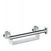 Купить Hansgrohe 26328400 Comfort 263284 Поручень с полкой корзинкой для мыла и держателем для душа в Киеве vannaja.kiev.ua