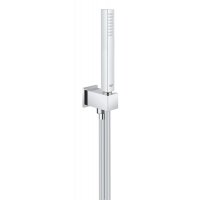 черный матовый Душевый набор Vario EcoSmart со штангой Puro 65 см 26423670 Hansgrohe