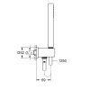 Купить Душевой набор Grohe 26405 Euphoria Cube 26405000 с 1 режимом струи в Киеве vannaja.kiev.ua