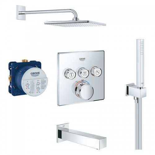 Купить В ванную душевая система GROHE 26405SC2 Grohtherm SmartControl в Киеве vannaja.kiev.ua