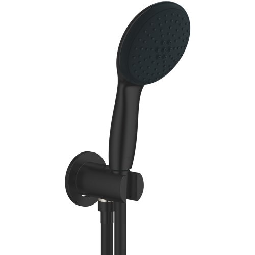 Купить черный матовый душ купить ручной современный Grohe 264062433 Tempesta 110 Душевой набор, 2 режима распылителя струи в Киеве vannaja.kiev.ua