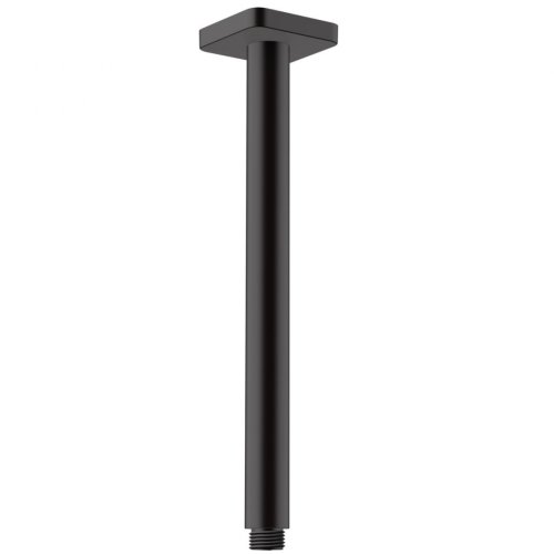 Купить Держатель верхнего душа потолочный Hansgrohe Vernis Shape 300 мм, Matt Black (26407670) в Киеве vannaja.kiev.ua