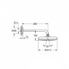 Лейка для верхнего душа с держателем Grohe 26411000 Tempesta 210 26411 Купить Лейка для верхнего душа с держателем Grohe 26411000 Tempesta 210 26411 в Киеве vannaja.kiev.ua