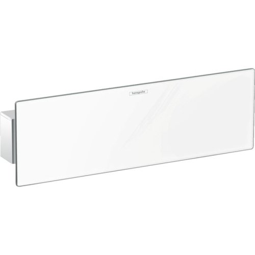 Шланговое під'єднання для душа Hansgrohe Fixfit Porter 300 з власником і поличкою, білий хром (26456400) Купити Шланговое під'єднання для душа Hansgrohe Fixfit Porter 300 з власником і поличкою, білий хром (26456400) в Києві vannaja.kiev.ua