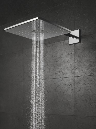 Купить Grohe 26479000 Rainshower 310 SmartActive Cube 26479 Верхний душ и душевой кронштейн 430 мм 2-х режимный хром купить в Киеве Украина в Киеве vannaja.kiev.ua