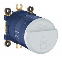 Скрытая душевая система квадрат Grohe 34864000 Grohtherm SmartControl с Rainshower SmartActive 310 Cube 2 режима