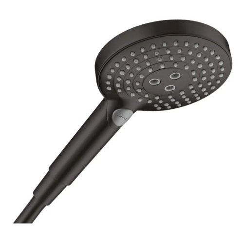 Купить Ручной душ Hansgrohe Raindance Select S PowderRain 120 3jet P EcoSmart, Matt Black (26515670) в Киеве vannaja.kiev.ua