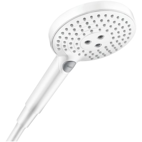Ручной душ Hansgrohe Raindance Select S 120 3jet PowderRain EcoSmart+, Matt White (26516700) Купить Ручной душ Hansgrohe Raindance Select S 120 3jet PowderRain EcoSmart+, Matt White (26516700) в Киеве vannaja.kiev.ua