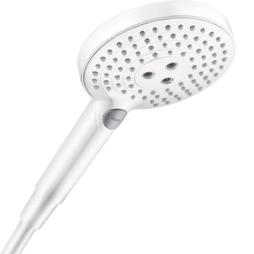 Ручной душ Hansgrohe Raindance Select S 120 3jet, Matt White (26530700) Купить Ручной душ Hansgrohe Raindance Select S 120 3jet, Matt White (26530700) в Киеве vannaja.kiev.ua