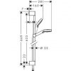 хансгрое душевая стойка с лейкой 26555400 набор Hansgrohe Crometta белый/хром 2 режима 6 л/мин штанга 65 см Купить хансгрое душевая стойка с лейкой 26555400 набор Hansgrohe Crometta белый/хром 2 режима 6 л/мин штанга 65 см в Киеве vannaja.kiev.ua