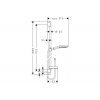 Купити Душовою ганітур HANSGROHE 26631400 Raindance Select 130 душовою набір колір хром \ білий 0,90 м в Києві vannaja.kiev.ua