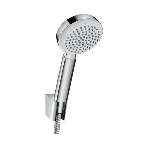 Душевой гарнитур HANSGROHE 26665400 Crometta 100 Porter Ручной душ белый хром Купить Душевой гарнитур HANSGROHE 26665400 Crometta 100 Porter Ручной душ белый хром в Киеве vannaja.kiev.ua