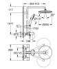 Купить Душевая система с термостатом Grohe Tempesta 250 shower system THM bath 9,5l, хром (26672001) в Киеве vannaja.kiev.ua
