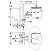 Немецкая душевая система Grohe 26689000 Tempesta Cosmopolitan System 26689 настенная с верхним душем кубической формы 250 Купить Немецкая душевая система Grohe 26689000 Tempesta Cosmopolitan System 26689 настенная с верхним душем кубической формы 250 в Киеве vannaja.kiev.ua