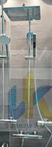Купити Grohe 27932000 Euphoria Cube 27932 Душова Система з термостатом Верхнім і Ручним Душем Колір Хром в Києві vannaja.kiev.ua
