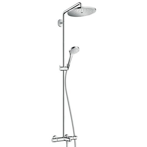 Купить Hansgrohe 26792000 Croma Select 26792 Душевая стойка со смесителем Киев для Ванны в Киеве vannaja.kiev.ua