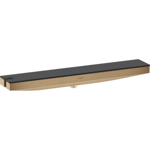 Шлангове підключення Hansgrohe Porter 500 Rainfinity з поличкою L, Brushed Bronze (26843140) Купити Шлангове підключення Hansgrohe Porter 500 Rainfinity з поличкою L, Brushed Bronze (26843140) в Києві vannaja.kiev.ua