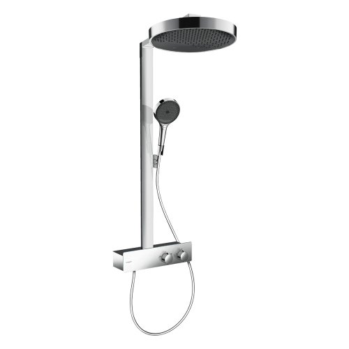 Душевая система Hansgrohe Rainfinity Showerpipe 360 1jet с термостатом ShowerTablet 350, Chrome (26853000) Купить Душевая система Hansgrohe Rainfinity Showerpipe 360 1jet с термостатом ShowerTablet 350, Chrome (26853000) в Киеве vannaja.kiev.ua