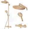 Купить Бронзовая душевая стойка с термостатом Hansgrohe 26890140 raindance select s showerpipe Croma Select S 280 Душ система в душ Brushed Bronze  в Киеве vannaja.kiev.ua