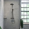 Настенная внешняя душевая система Hansgrohe 26890340 Croma Select S Showerpipe 280 с термостатом, матовый черный хром. Купить Настенная внешняя душевая система Hansgrohe 26890340 Croma Select S Showerpipe 280 с термостатом, матовый черный хром. в Киеве vannaja.kiev.ua