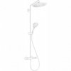 Белая матовая душевая система Hansgrohe 26890700 Croma Select S Showerpipe 280 1jet с термостатом 268907 Купить Белая матовая душевая система Hansgrohe 26890700 Croma Select S Showerpipe 280 1jet с термостатом 268907 в Киеве vannaja.kiev.ua