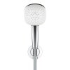 Купить квадратная душевая лейка со шлангом держателем Grohe 26910003 Tempesta Cube 110 Душевой набор, 3 режима в Киеве vannaja.kiev.ua