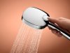 Купить квадратная душевая лейка со шлангом держателем Grohe 26910003 Tempesta Cube 110 Душевой набор, 3 режима в Киеве vannaja.kiev.ua