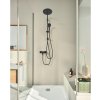 Купити Душова система Grohe Tempesta System 250 Flex з перемикачем настінного монтажу, чорний матовий (269802431) в Києві vannaja.kiev.ua