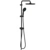 Купити Душова система Grohe Tempesta System 250 Flex з перемикачем настінного монтажу, чорний матовий (269802431) в Києві vannaja.kiev.ua