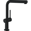 Шикарный Смеситель для кухни 72808670 черный матовый Hansgrohe Talis M54 с выдвижным изливом однорычажный высокий Купить Шикарный Смеситель для кухни 72808670 черный матовый Hansgrohe Talis M54 с выдвижным изливом однорычажный высокий в Киеве vannaja.kiev.ua